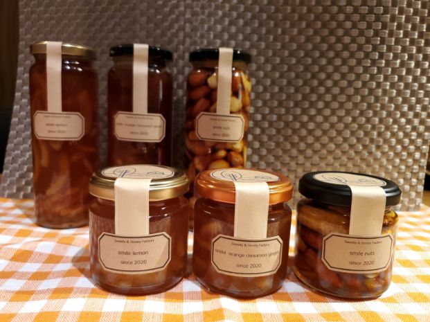 すまいる・はちみつ（オレンジ・レモン・ナッツ）