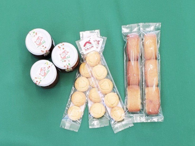 焼き菓子、ジャム
