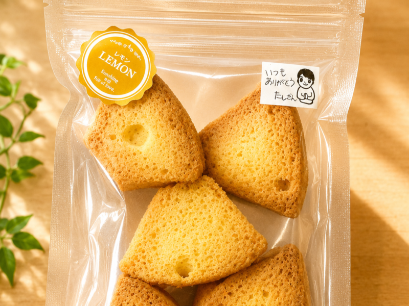 米粉シフォンラスク
